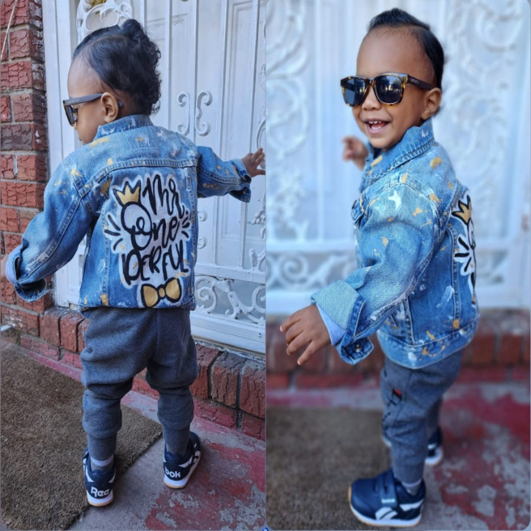 Customized Denim Jackets for Kids