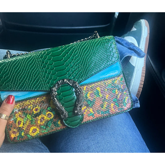 Bloom With Me: Sunflower Handbag